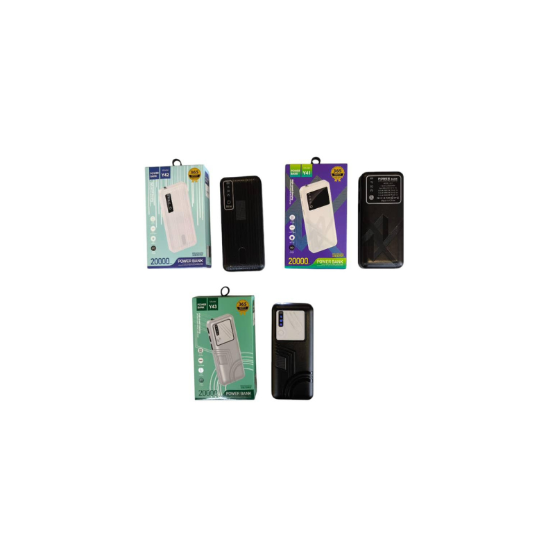 Powerbank Y41 -Y42 -Y43 Series